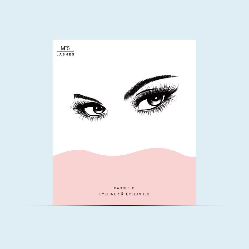Natural Eyelashes & Tweezer Set