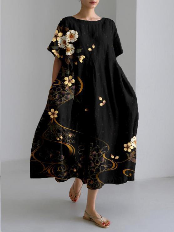 Leichtes Sommerkleid (Bis 5XL)