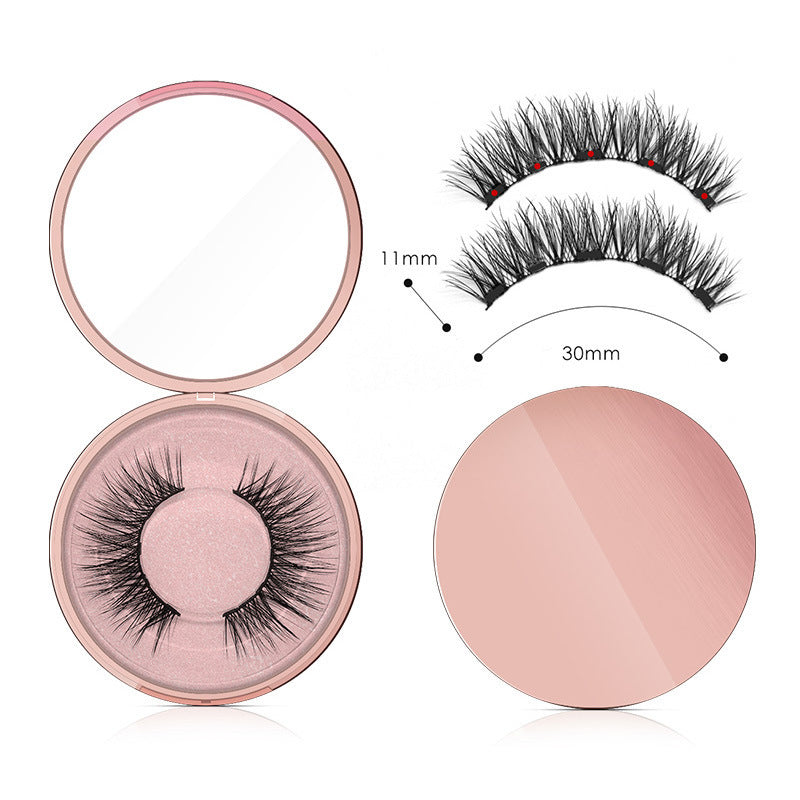 Natural Eyelashes & Tweezer Set