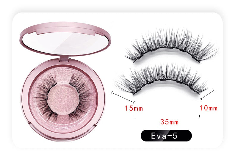 Natural Eyelashes & Tweezer Set