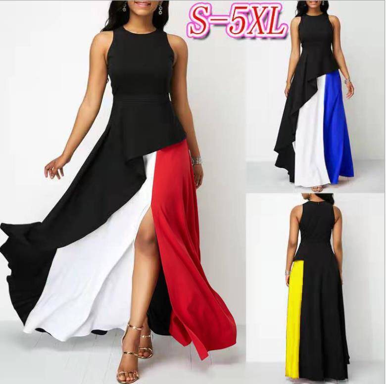 Farbenfrohes Oversize Damenkleid