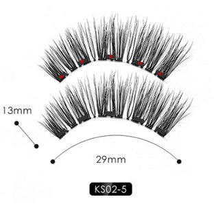 Natural Eyelashes & Tweezer Set