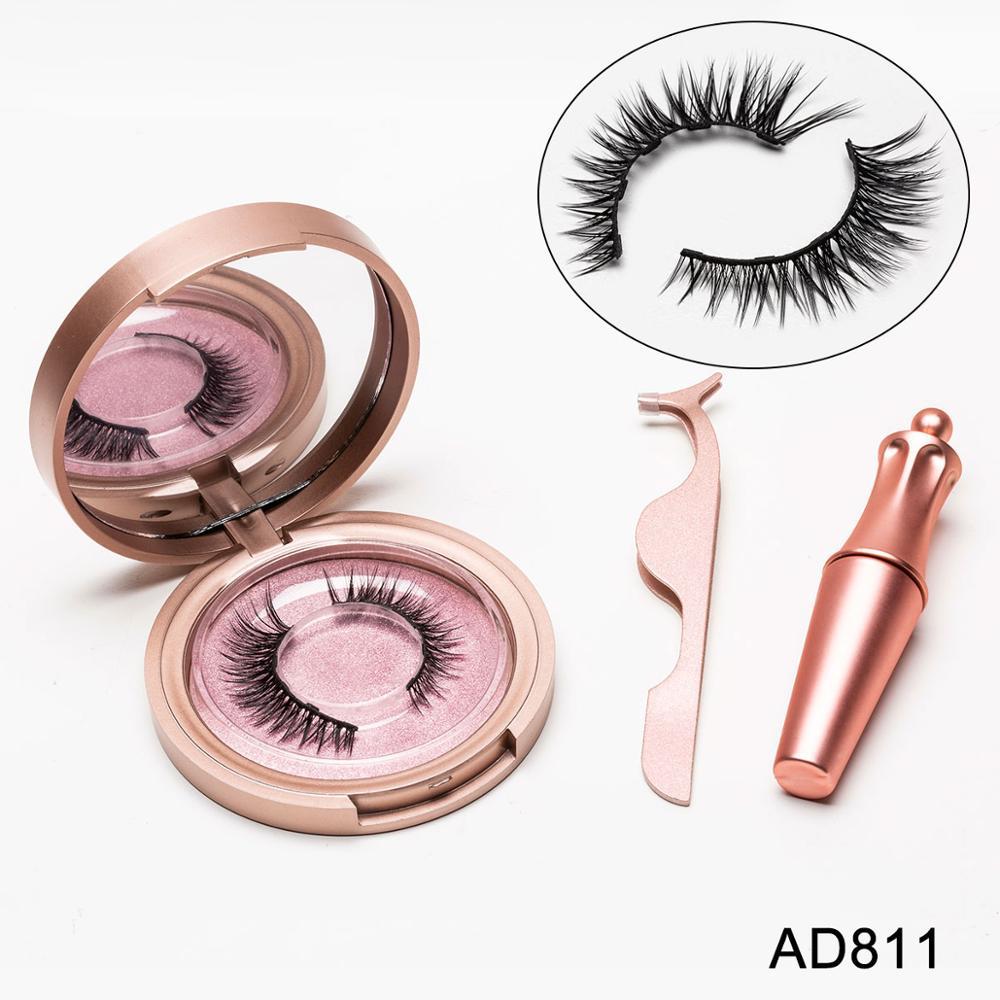 Natural Eyelashes & Tweezer Set