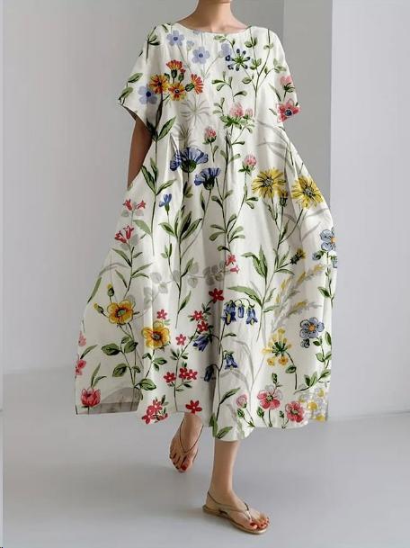 Leichtes Sommerkleid (Bis 5XL)