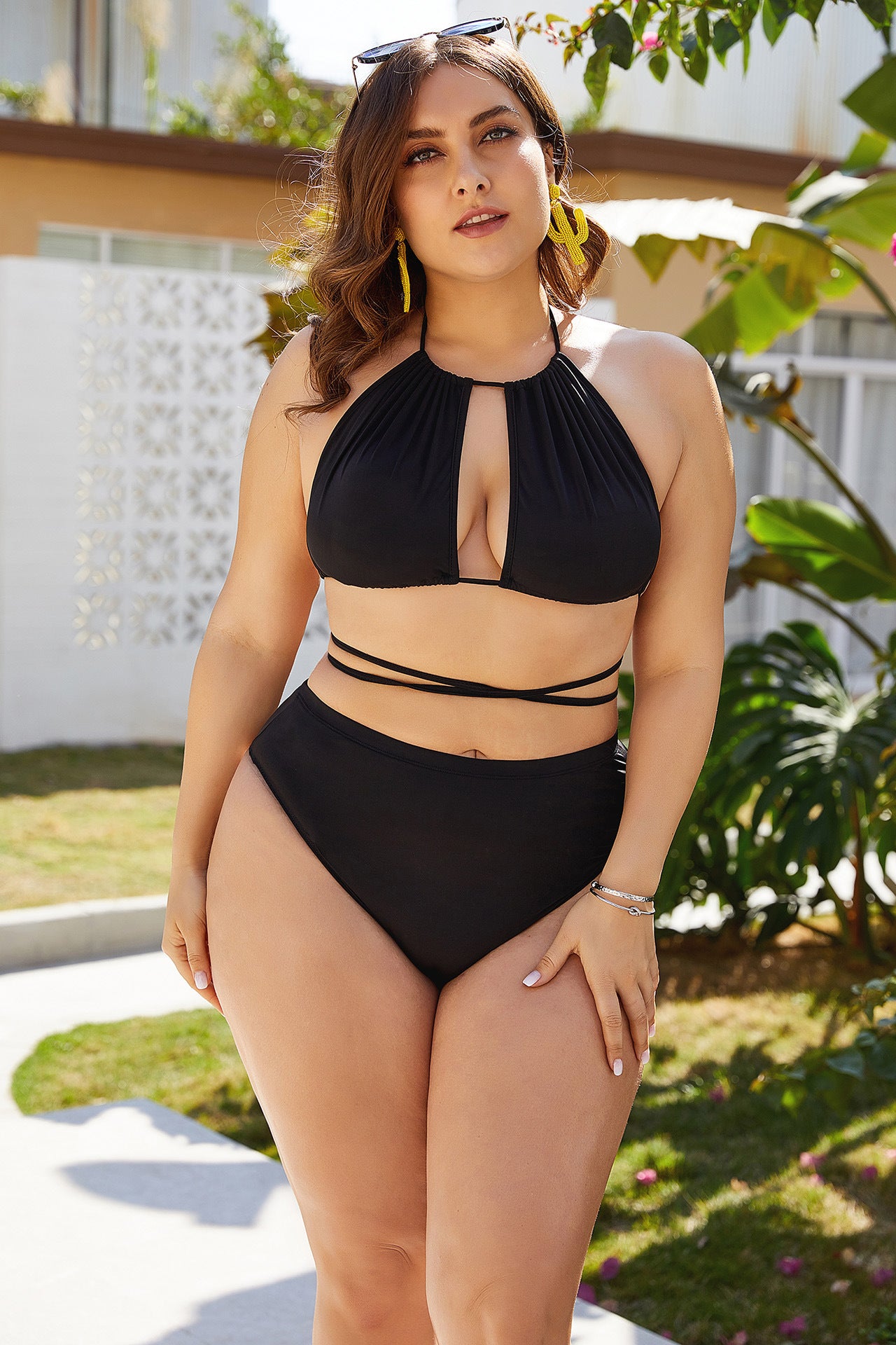 Slim Body Covering Belly Sexy Bikini