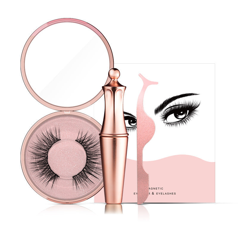 Natural Eyelashes & Tweezer Set