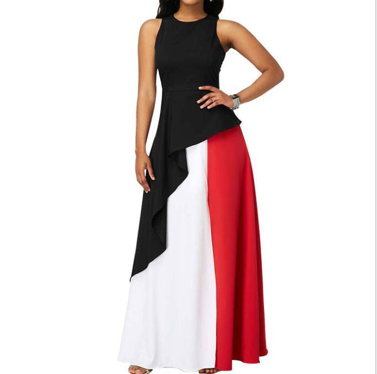 Farbenfrohes Oversize Damenkleid