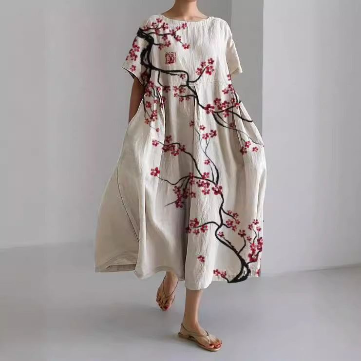 Leichtes Sommerkleid (Bis 5XL)