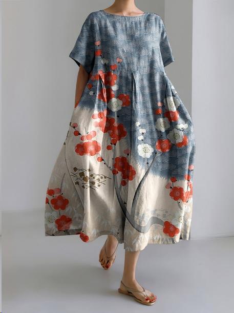 Leichtes Sommerkleid (Bis 5XL)