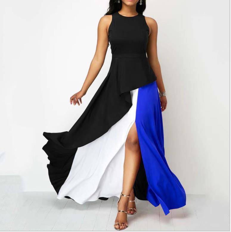 Farbenfrohes Oversize Damenkleid