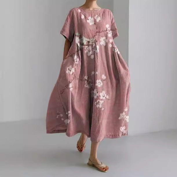 Leichtes Sommerkleid (Bis 5XL)